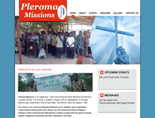 Tablet Screenshot of pleromamissions.org